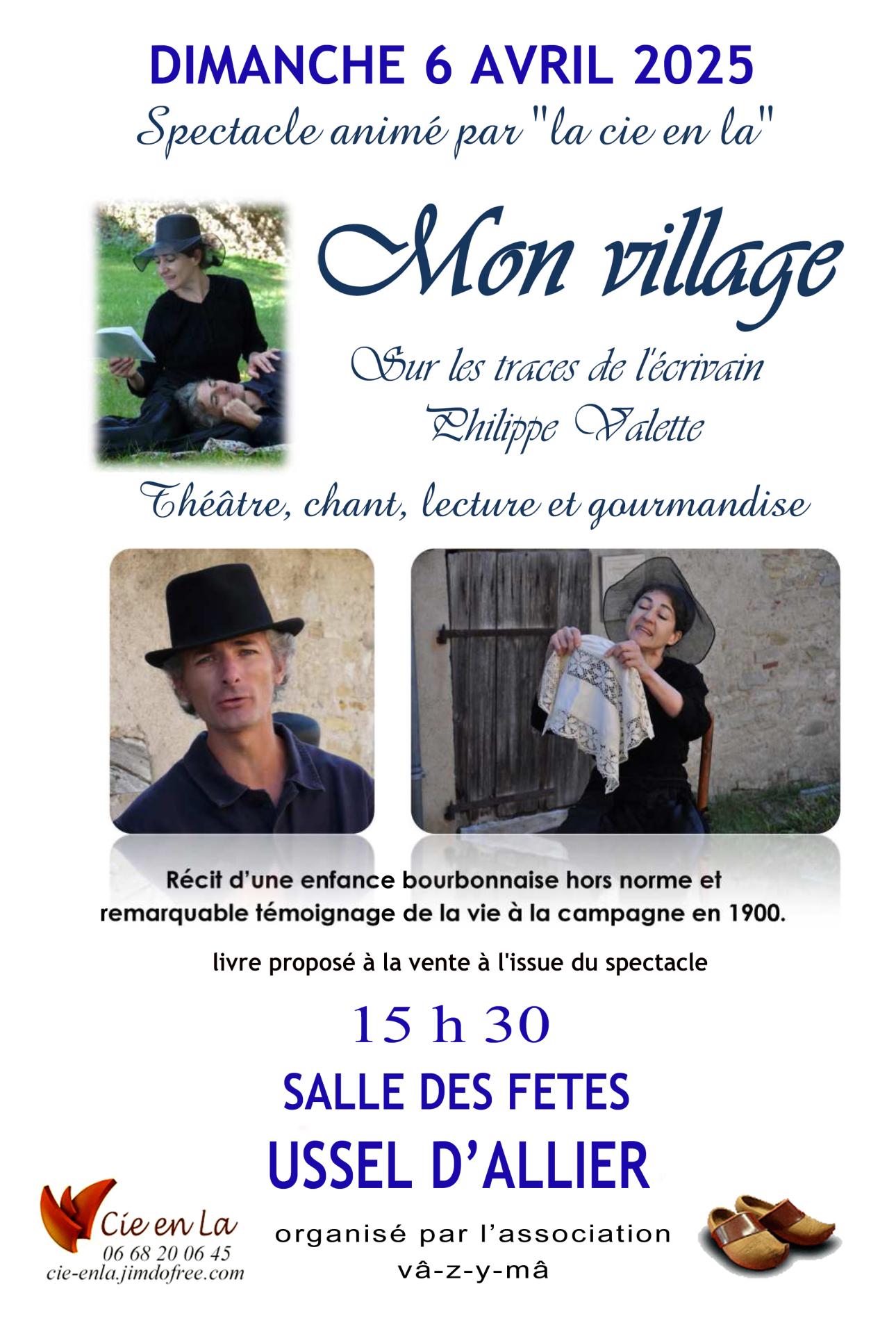 Affiche mon village ussel d allier